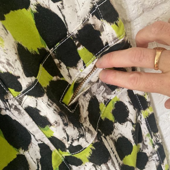 JUST CAVALLI Green Leopard Dress - Picture 3 of 6